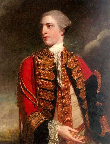 Sir Joshua Reynolds Portrait of Charles Fitzroy oil painting image